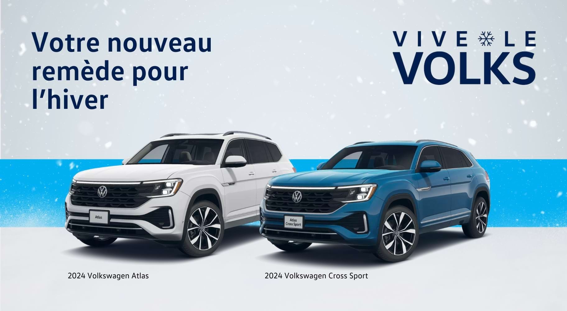 Atlas et Cross Sport 2024 chez Laval Volkswagen à Québec